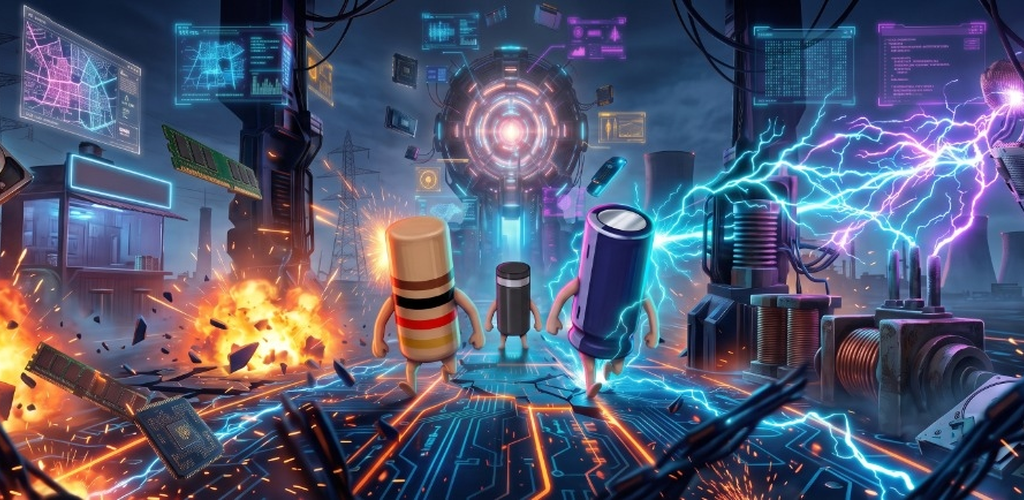 Circuit Fighters Key Art